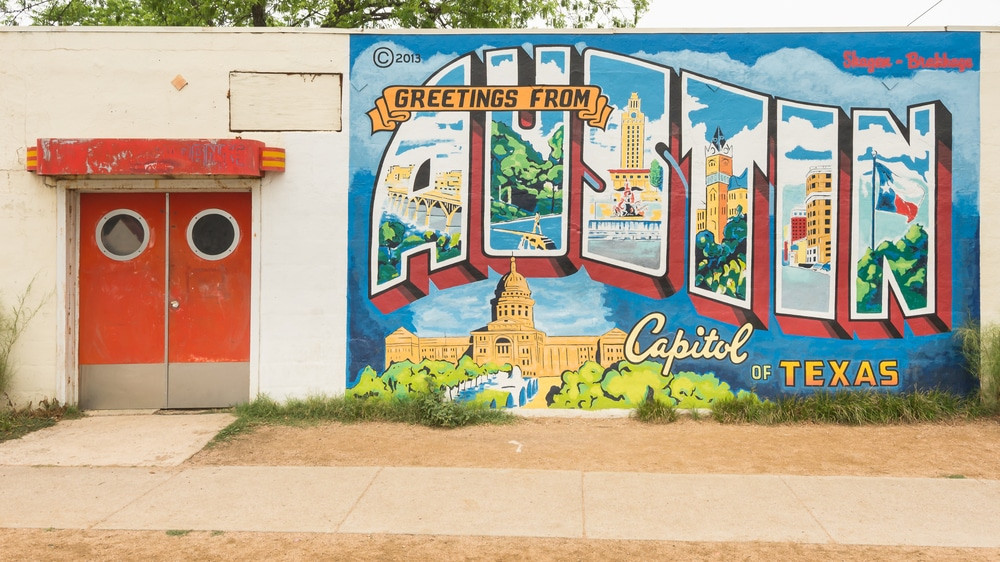 Downtown Austin Mural, Texas